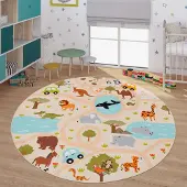 TT Home Kinderkamertapijt tapijt jongen meisje kinderkamertapijt baby antislip straat