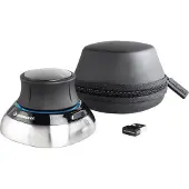 3DConnexion SpaceMouse muis Kantoor Ambidextrous RF Wireless + Bluetooth + USB Type-A 6DoF