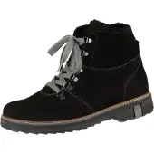 Waldlaufer Boots 'Stiefel Damen 911802 302 001 Echtleder in schwarz' zwart