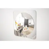 TickiT Acryl Spiegelpaneel met Koepel – Educatief Spiegelspel voor Kinderen 490 mm