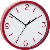 TFA-Dostmann TFA - Analoge Wanduhr 60.3033 - rot schwarz