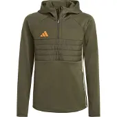 Adidas Sportief sweatshirt 'Tiro 25 Essentials' olijfgroen / pastelgroen / oranje