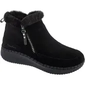 SKECHERS 168108 Wilshire Blvd - Fresh Enkellaarzen | Maat 37.5 Dames Zwart