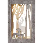 Star Trading LED sfeerlamp Fauna, rechthoekig, hoogte 28 cm