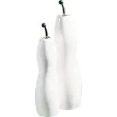 Asa selection Olie-/azijnfles Grande Waved White 1,1 L