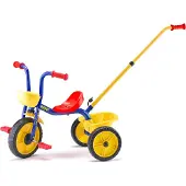 Merkur Drie-wieler voor baby's met duwstang