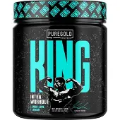 Pure Gold KING Intra Workout Poeder – 500g – Lemon Lime – Intra-Workout met Cyclisch Dextrine, BCAA's, Kokoswater & Vitamine C