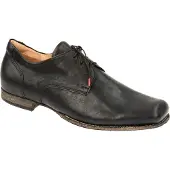 Think Veterschoen 'Schnürschuh Herren 3-000005-0010 Glattleder in schwarz' chocoladebruin