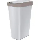 Prosperplast Keden - Afvalbak 45L - Prullenbak - essen met lichtbruin frame
