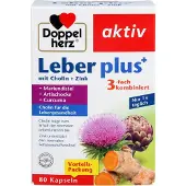Queisser Pharma GmbH & Co. KG Doppelherz Lever plus, 80 stuks