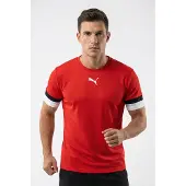 Puma Tricot 'TeamRISE' rood / zwart / wit
