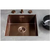 Dekker Lanesto vierkante spoelbak/50x40cm/VIB Copper