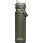 CamelBak Thrive Flip Straw Drinkfles - 750 ml - RVS - Met Rietje - Isolatie Waterfles - Groen