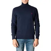 U.s. polo assn. . Blauwe Katoenen Heren Trui
