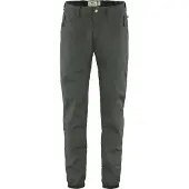 Fjällräven - Wandel- en bergsportkleding - Vardag Trousers M Stone Grey voor Heren van Gerecycled Polyester - Maat S/M - Grijs
