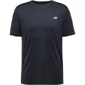 New Balance Functioneel shirt 'Essentials Run' zwart / wit