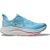Hoka One One Loopschoen 'Clifton 10' hemelsblauw / pastelblauw / donkergeel / wit
