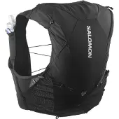 Salomon - Trail / Running rugzakken en riemen - Adv Skin 12 Set Black voor Unisex - Maat L - Zwart
