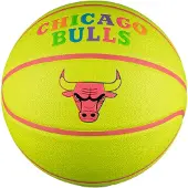Wilson Basketbal NBA Chi Bulls Neon Maat 7