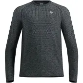 Odlo - Essential Seamless T-Shirt Crew Neck L/S - Hardloopshirt S, grijs/zwart