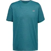 New Balance Sport Essentials T-Shirt Heren Sportshirt - BIG TEAL