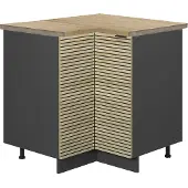 Vicco Fame-Line Hoekkast – 80.5 cm, WB Eik Eiken paneel
