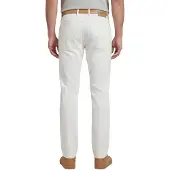 Gardeur 5-pocket off white katoen slim fit