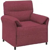 vidaXL Bank 100% polyester metalen frame MDF, Multiplex