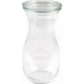 Weck SAP fles met deksel (290ml) 1/4L