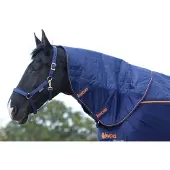 Bucas Halsstuk Therapy Donkerblauw-oranje - L