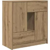 vidaXL Dressoir met lades en deuren 70,5x34x74,5 cm ambachtelijk