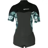 Brunotti - Glow Wetsuit Dames - Shorty 2mm - Zwart - XL