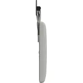 vidaXL Hangend hoofdbord Met LED-verlichting Wolkgrijs Stof