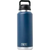 Yeti Rambler Bottle 46oz Chug Cap, Navy Blue, thermosfles met drinkdop, 1.36L