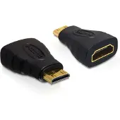 DeLOCK Adapter High Speed HDMI C male to A female