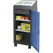 Promat /Tecwerk Gereedschapskastset | met paneelopzet | H1310xB500xD500mm | antracietgrijs/duifblauw - 9000425940