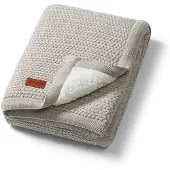 PurePower Baby Deken Katoen Warm 75x100cm Grijs