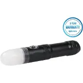 Oceama Flash - Duiklamp - Zaklamp voor onderwater - Signaalflitser - Videolamp - 4000 Lumen - Zwart
