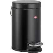 Wesco Kosmetik 133 Afvalbakje | Pedaalemmer | 3 Liter | Metaal - Matzwart | Make-up Afvalemmer