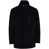 Bugatti Winterjas Donkerblauw dubbele rits borstzak