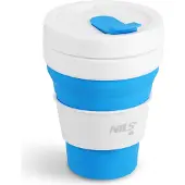 Nils Camp Opvouwbare Siliconen Drinkbeker 475ml - Ideaal voor Kinderen & Reizen