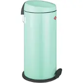 Wesco Capboy Maxi Prullenbak | Pedaalemmer | 22 Liter | Metaal - Mint | Afvalemmer - Made in Germany