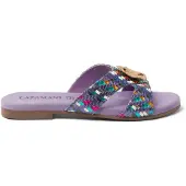 Lazamani Slippers Dames Multi Leer Size 42