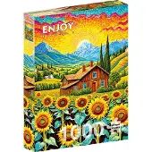 Enjoy Puzzle Sunflower House Puzzel (1000 stukjes)