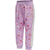 Hummel Broek 'Nica' mauve / gemengde kleuren