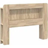 vidaXL Hoofdeinde Kast met opslag Sonoma Eiken Geconstrueerd hout