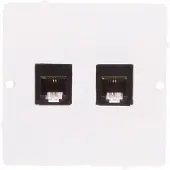 Kontakt-Simon Contactdoos - Simon BMTF2.02/11, Wit, Kunststof, IP20, 67 mm, 31 mm, 67 mm