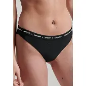 Superdry Bikinibroek 'Code' zwart / wit