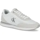 Calvin Klein Witte Gerecycleerde Polyester Sneakers voor Heren