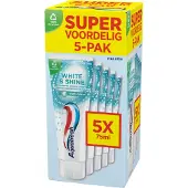 Aquafresh White & Shine Tandpasta 5-Pack